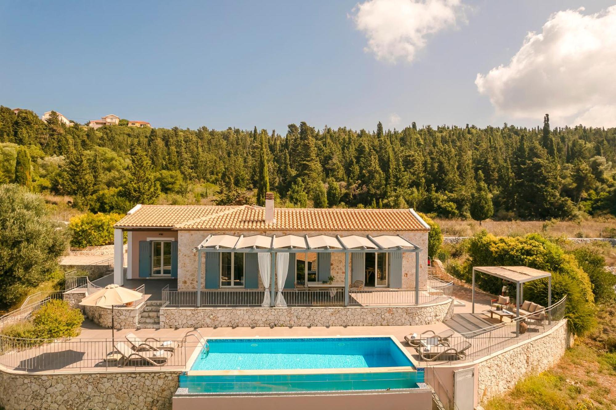 Aelia Villa Фискардо Екстериор снимка